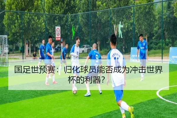 国足世预赛：归化球员能否成为冲击世界杯的利器？